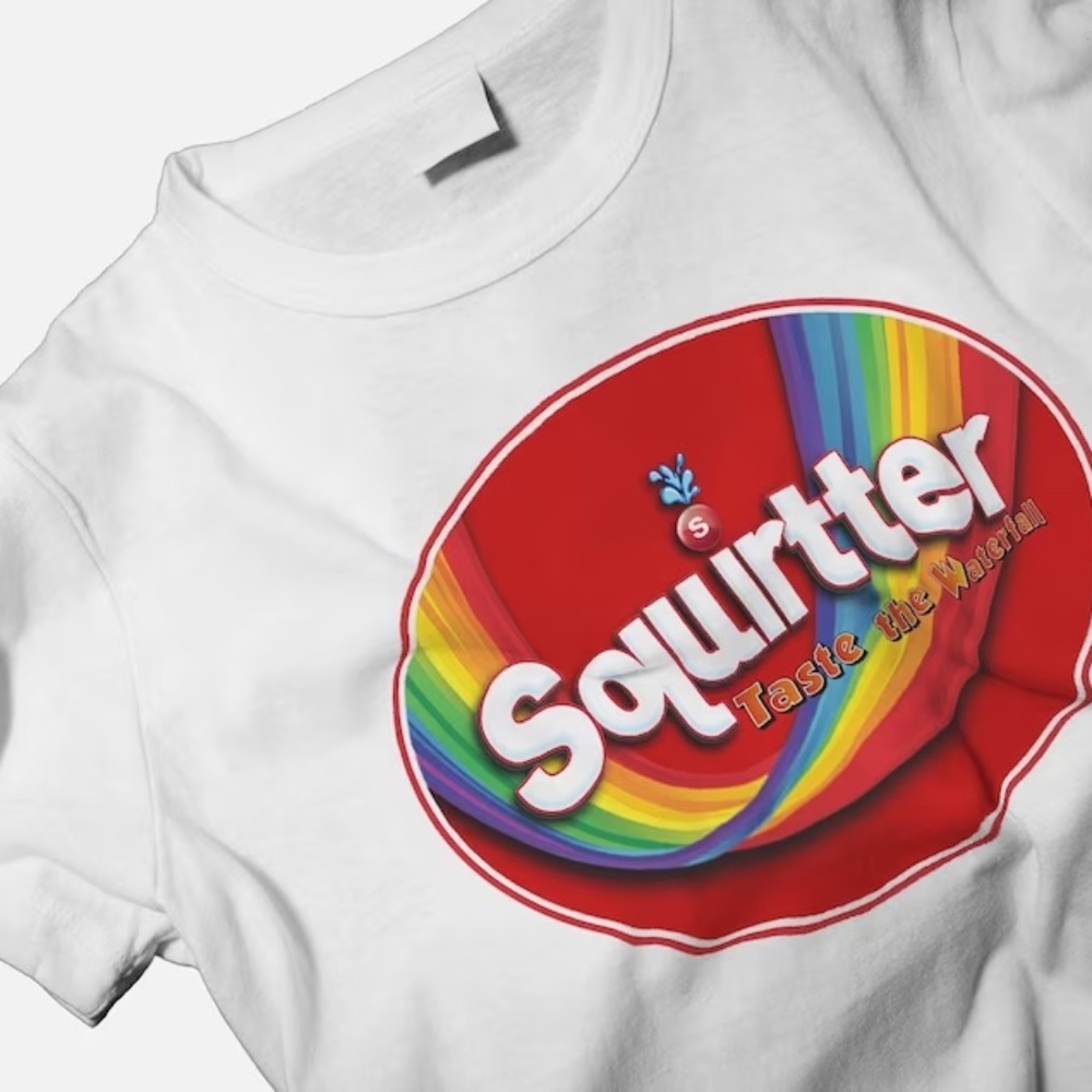 CANDY ADULT HUMOR GRAPHIC TEE